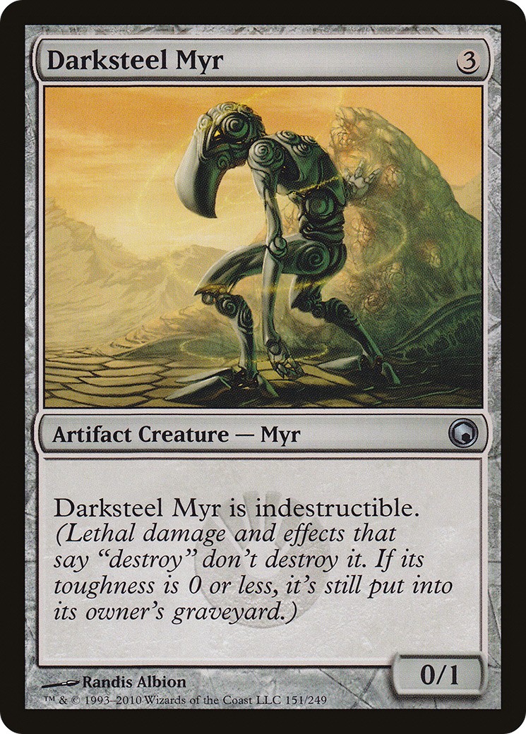 2010 Magic: The Gathering Scars of Mirrodin 2010 Magic: The Gathering Scars of Mirrodin #151 trading card