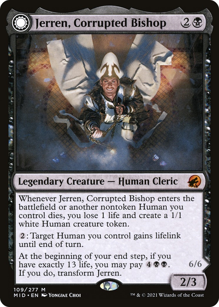2021 Magic: The Gathering Innistrad: Midnight Hunt 2021 Magic: The Gathering Innistrad: Midnight Hunt #109 trading card