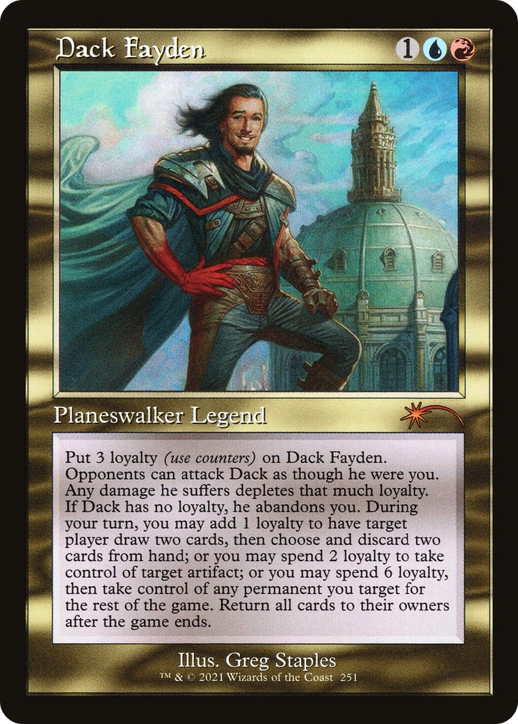 2021 Magic: The Gathering Secret Lair Drop 2021 Magic: The Gathering Secret Lair Drop #251 trading card