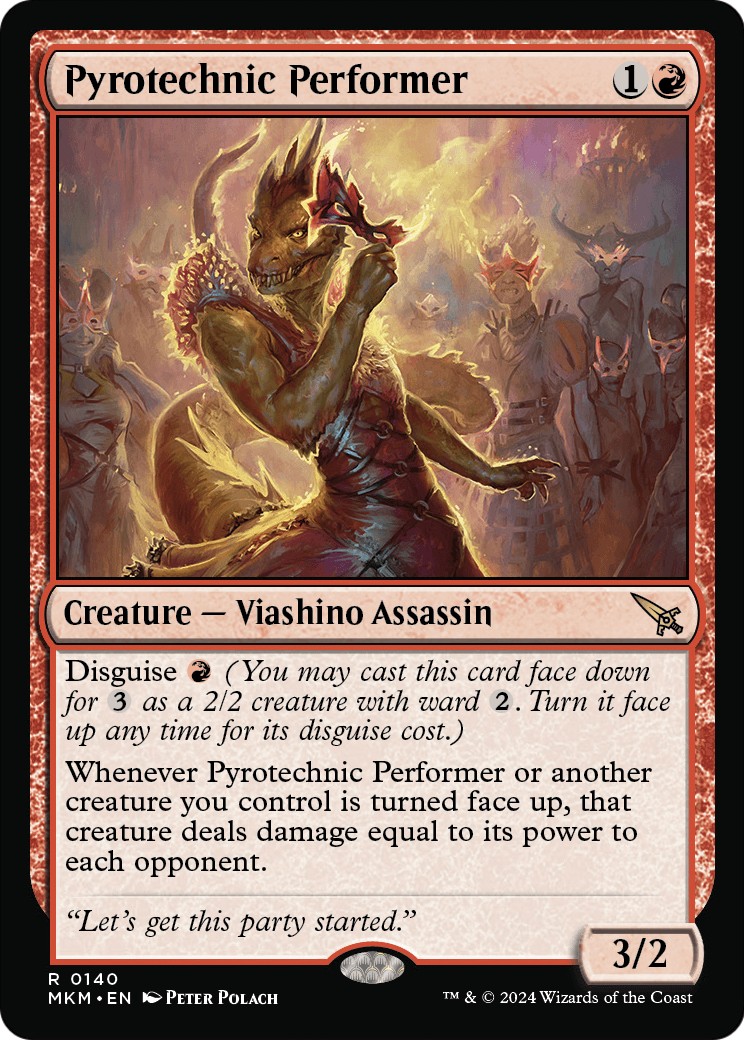 2024 Magic: The Gathering Murders at Karlov Manor 2024 Magic: The Gathering Murders at Karlov Manor #140 trading card