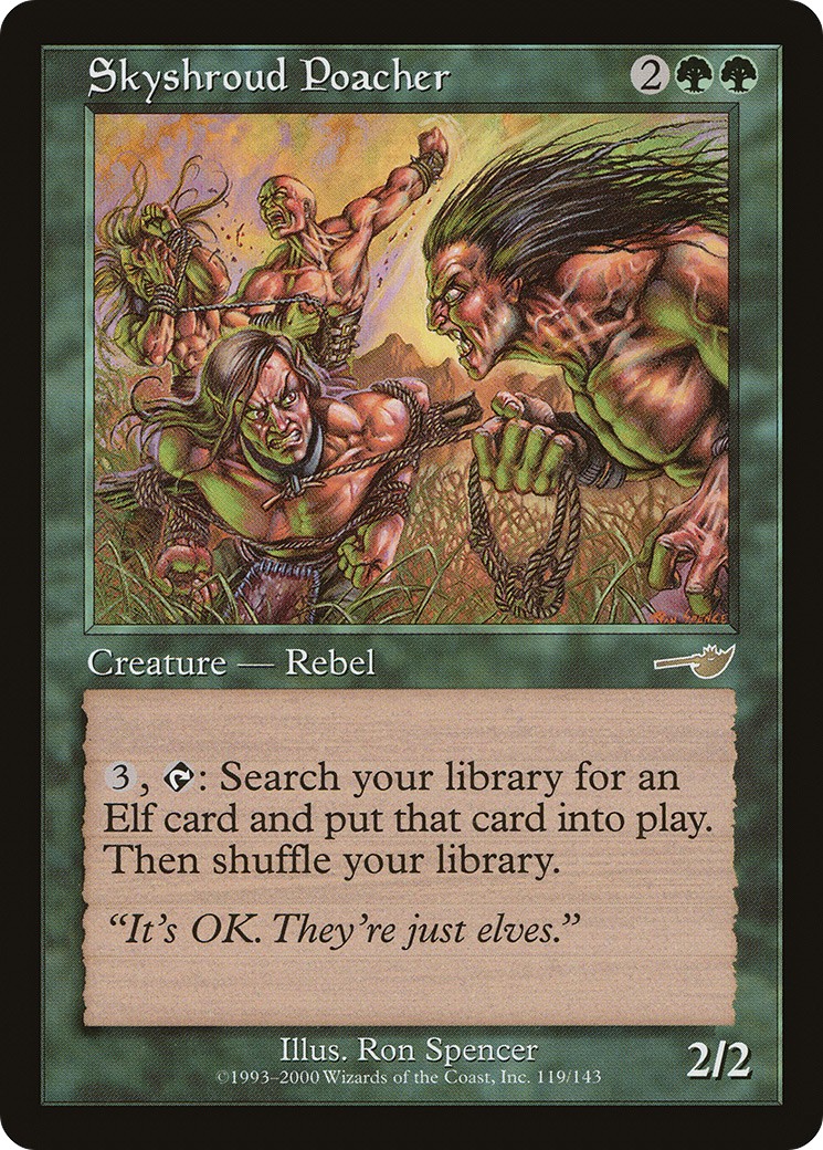 2000 Magic: The Gathering Nemesis 2000 Magic: The Gathering Nemesis #119 trading card