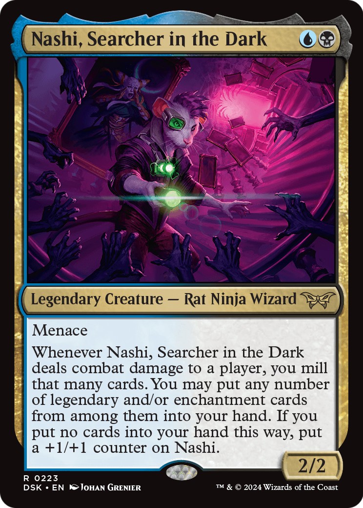 2024 Magic: The Gathering Duskmourn: House of Horror 2024 Magic: The Gathering Duskmourn: House of Horror #223 trading card
