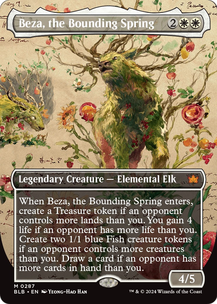 2024 Magic: The Gathering Bloomburrow 2024 Magic: The Gathering Bloomburrow #287 trading card