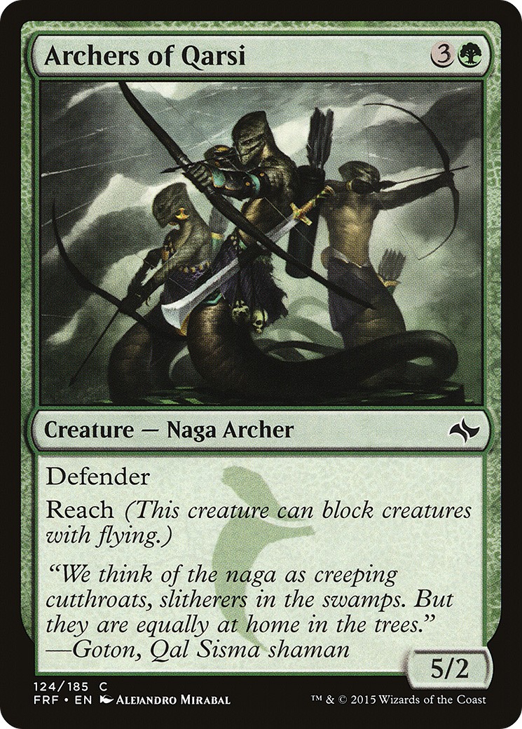 2015 Magic: The Gathering Fate Reforged 2015 Magic: The Gathering Fate Reforged #124 trading card