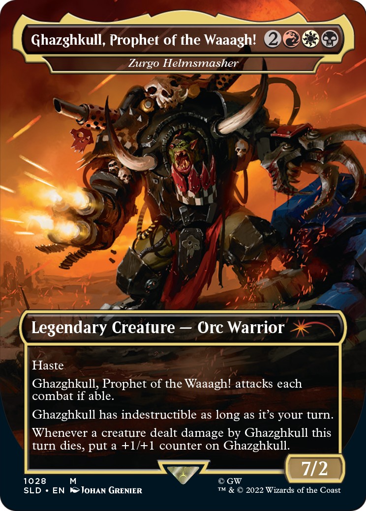 2022 Magic: The Gathering Secret Lair Drop 2022 Magic: The Gathering Secret Lair Drop #1028 trading card