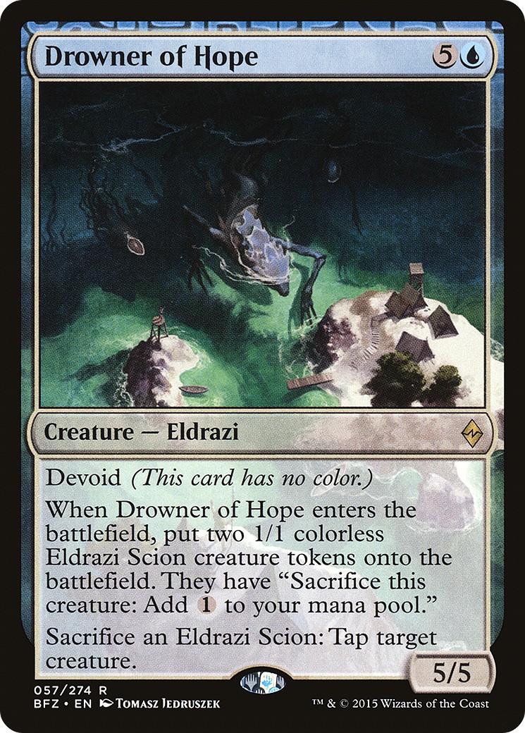 2015 Magic: The Gathering Battle for Zendikar 2015 Magic: The Gathering Battle for Zendikar #57 trading card