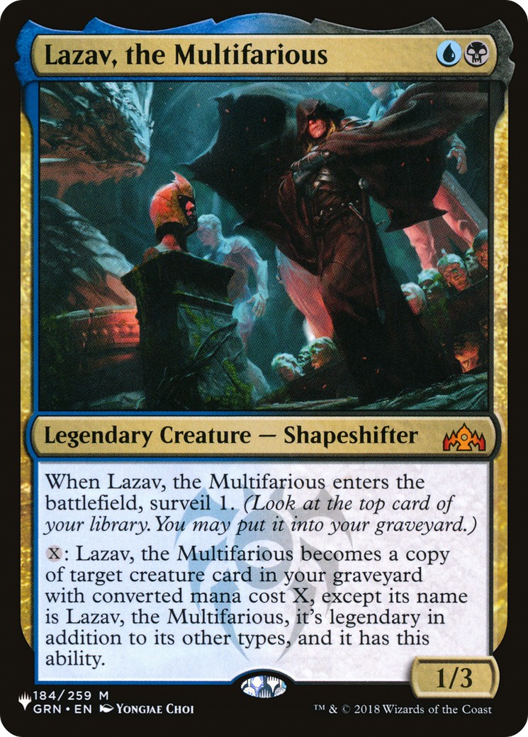 2020 Magic: The Gathering The List 2020 Magic: The Gathering The List #GRN-184 trading card