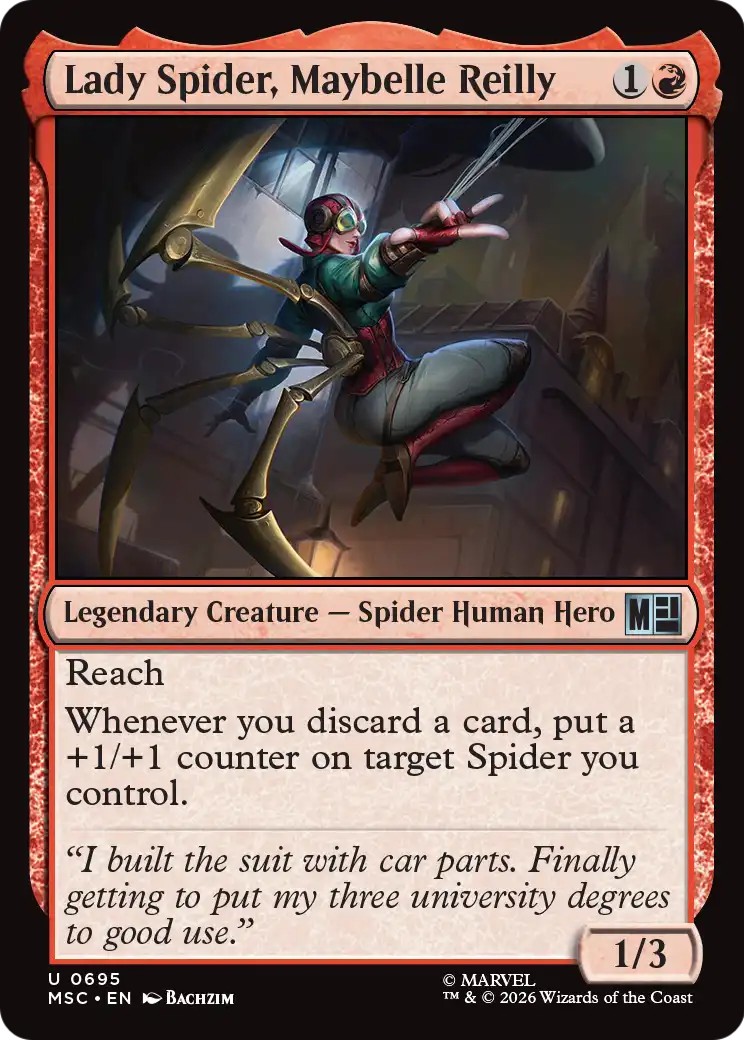 2026 Magic: The Gathering Marvel Super Heroes 2026 Magic: The Gathering Marvel Super Heroes #695 trading card