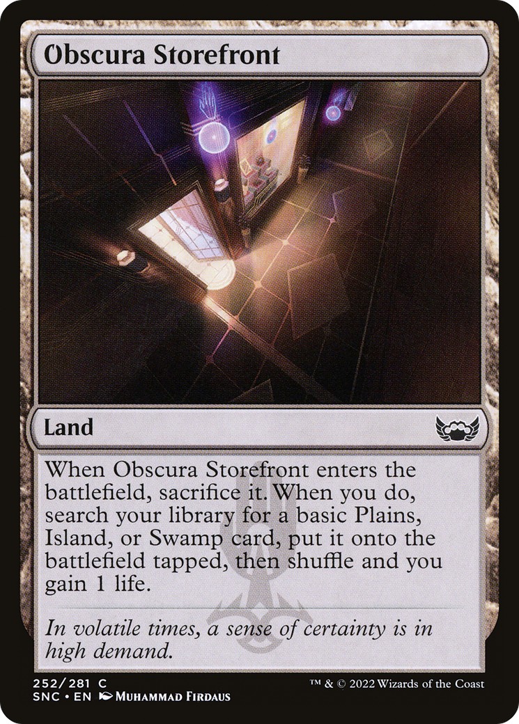 2022 Magic: The Gathering Streets of New Capenna 2022 Magic: The Gathering Streets of New Capenna #252 trading card