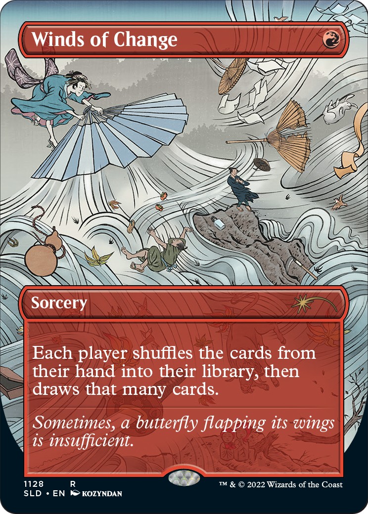 2022 Magic: The Gathering Secret Lair Drop 2022 Magic: The Gathering Secret Lair Drop #1128 trading card