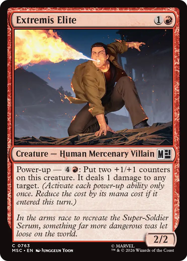 2026 Magic: The Gathering Marvel Super Heroes 2026 Magic: The Gathering Marvel Super Heroes #763 trading card