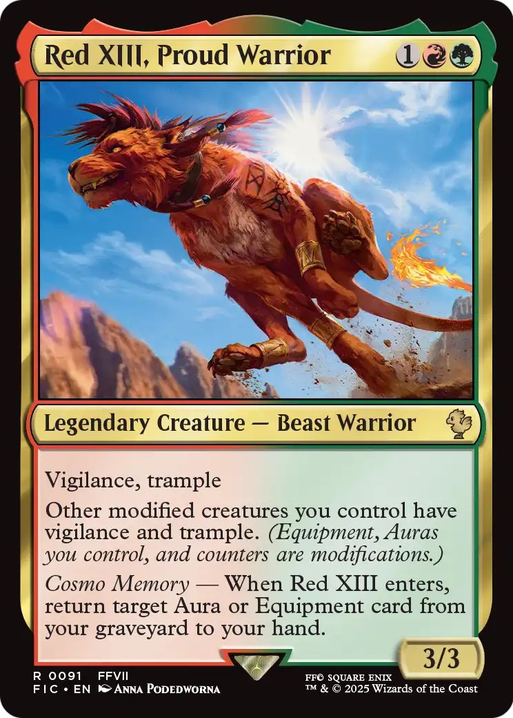 2025 Magic: The Gathering Final Fantasy 2025 Magic: The Gathering Final Fantasy #91 trading card