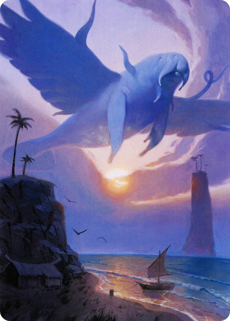 2021 Magic: The Gathering Modern Horizons 2 Art Series Aeromoeba // Aeromoeba #11 trading card