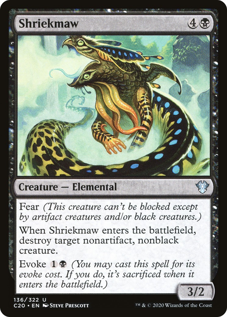 2020 Magic: The Gathering Commander 2020 Magic: The Gathering Commander #136 trading card
