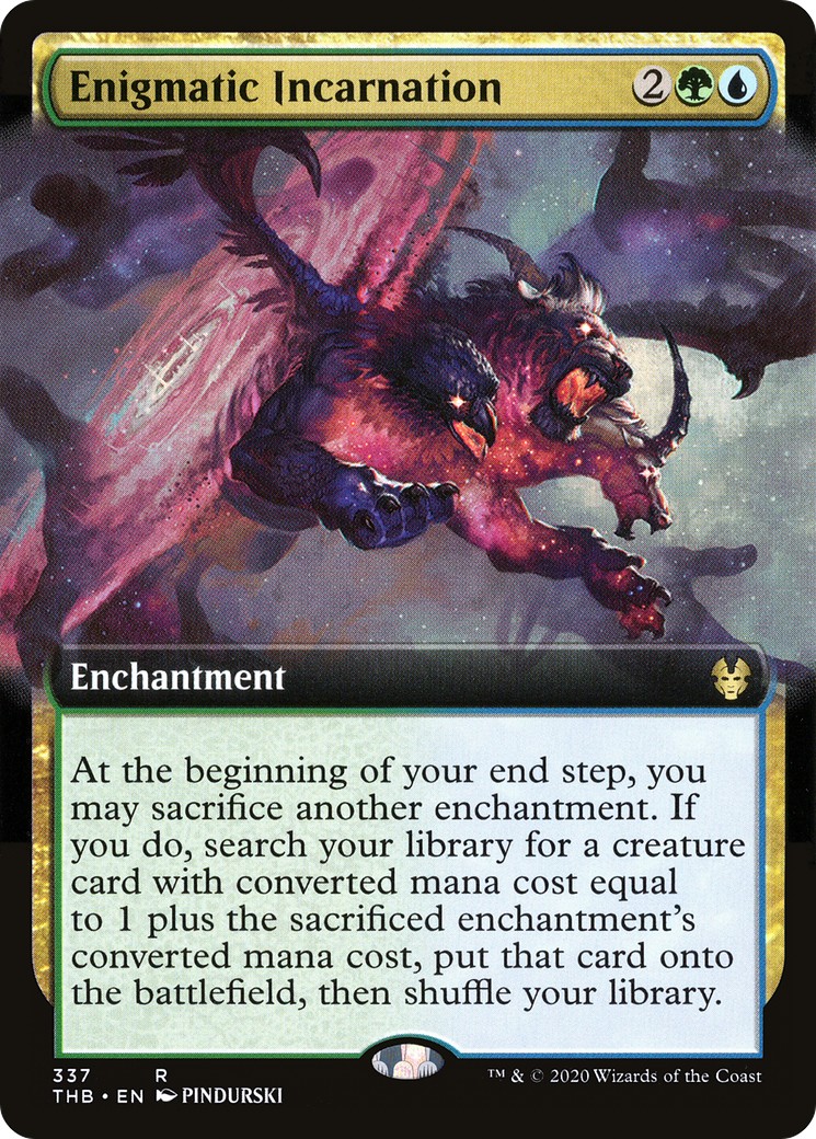 2020 Magic: The Gathering Theros Beyond Death 2020 Magic: The Gathering Theros Beyond Death #337 trading card