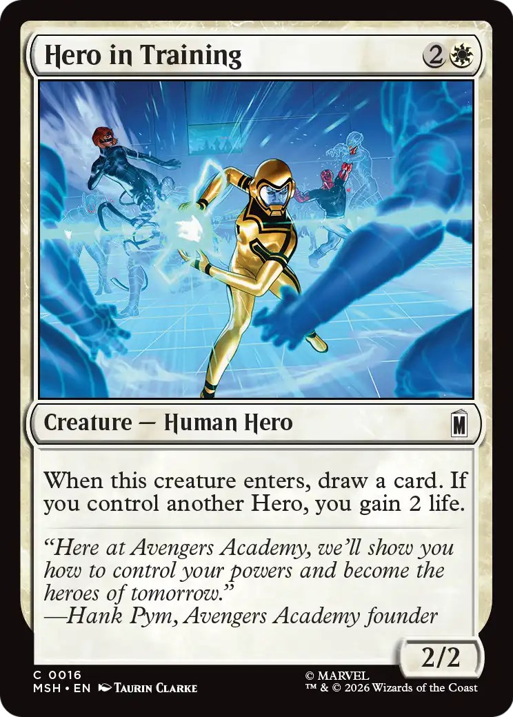 2026 Magic: The Gathering Marvel Super Heroes 2026 Magic: The Gathering Marvel Super Heroes #16 trading card