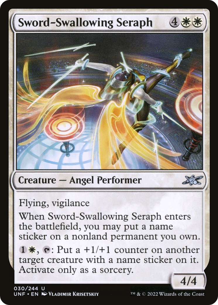 Sword-Swallowing Seraph - Image 1