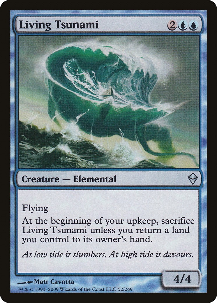 2009 Magic: The Gathering Zendikar 2009 Magic: The Gathering Zendikar #52 trading card