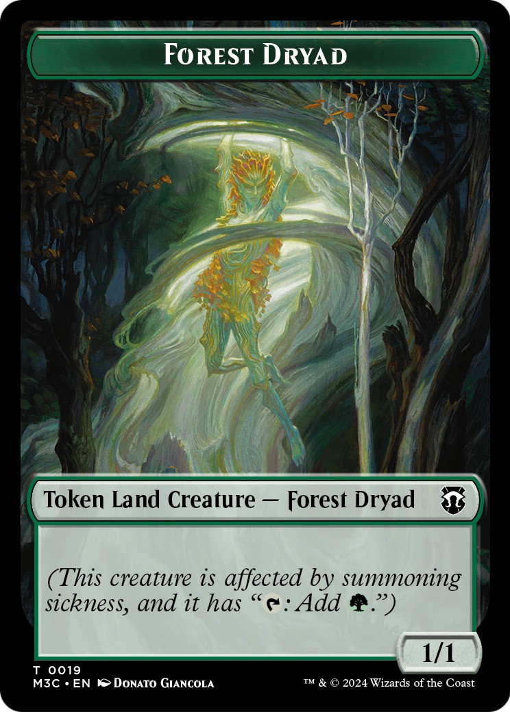 2024 Magic: The Gathering Modern Horizons 3 Commander Tokens 2024 Magic: The Gathering Modern Horizons 3 Commander Tokens #19