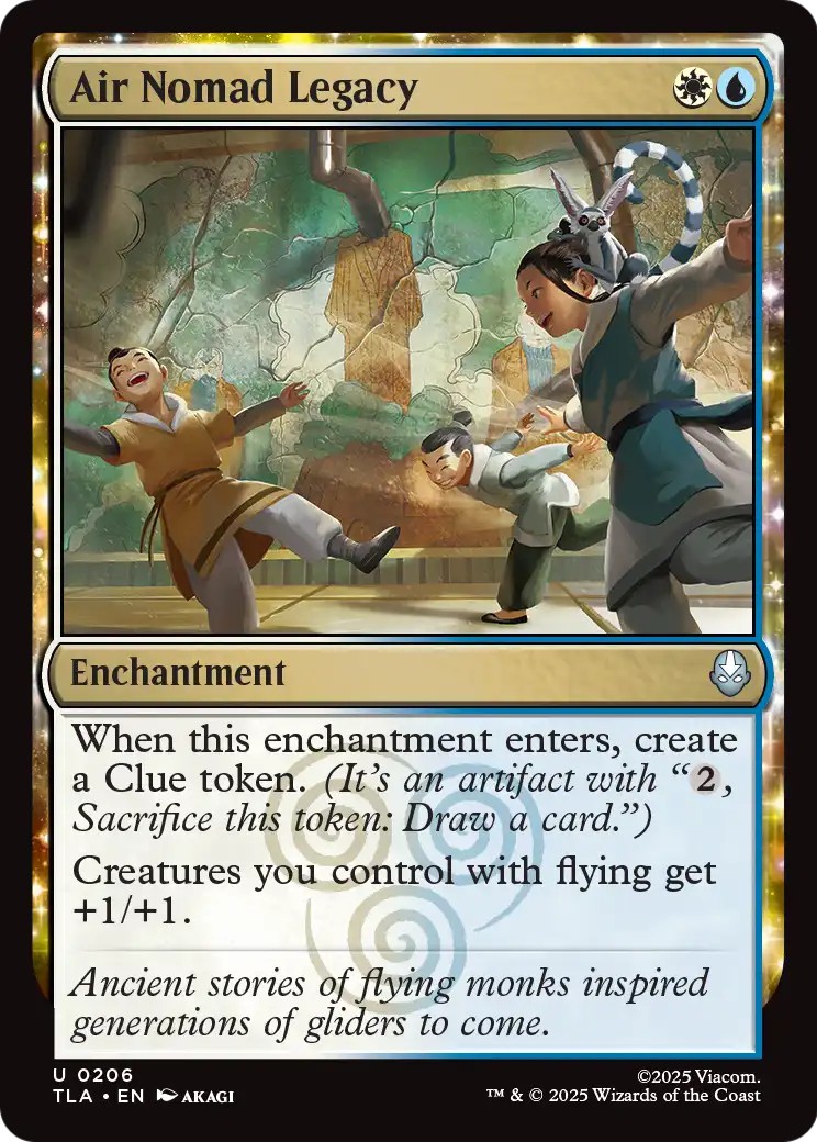 2025 Magic: The Gathering Avatar: The Last Airbender 2025 Magic: The Gathering Avatar: The Last Airbender #206 trading card