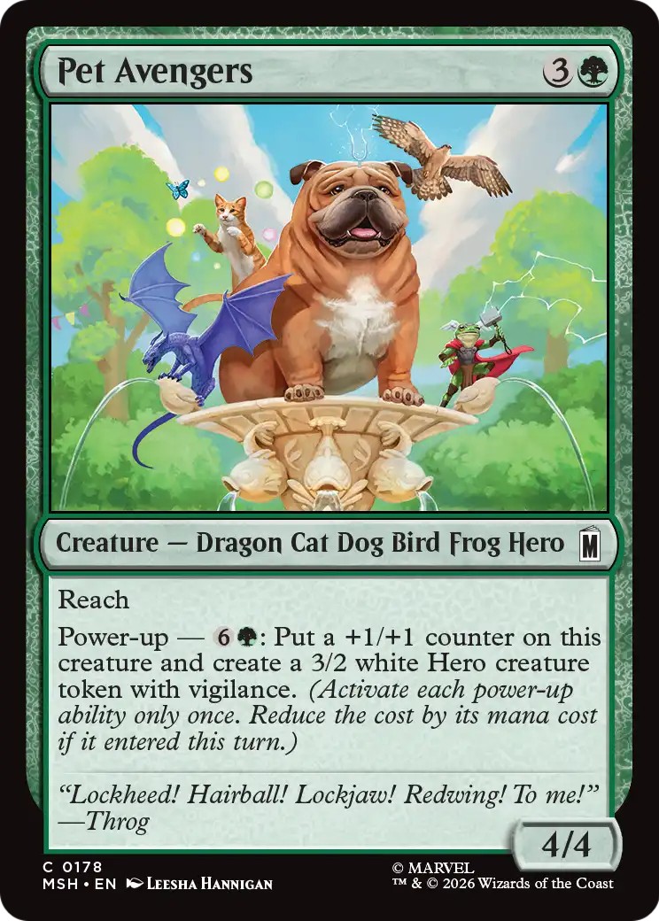 2026 Magic: The Gathering Marvel Super Heroes 2026 Magic: The Gathering Marvel Super Heroes #178 trading card