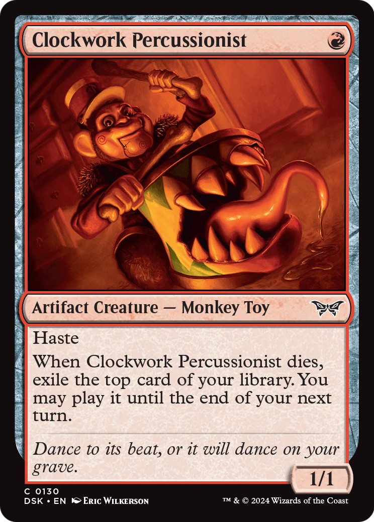 2024 Magic: The Gathering Duskmourn: House of Horror 2024 Magic: The Gathering Duskmourn: House of Horror #130 trading card