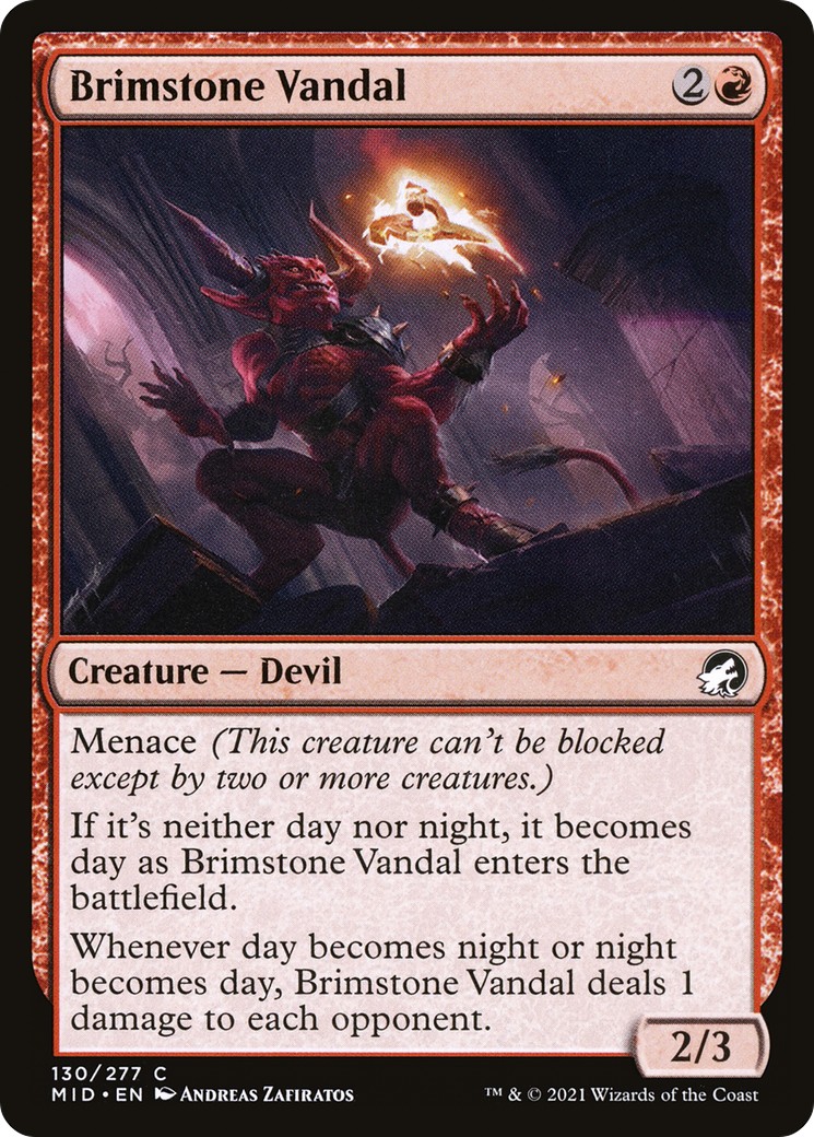 2021 Magic: The Gathering Innistrad: Midnight Hunt 2021 Magic: The Gathering Innistrad: Midnight Hunt #130 trading card