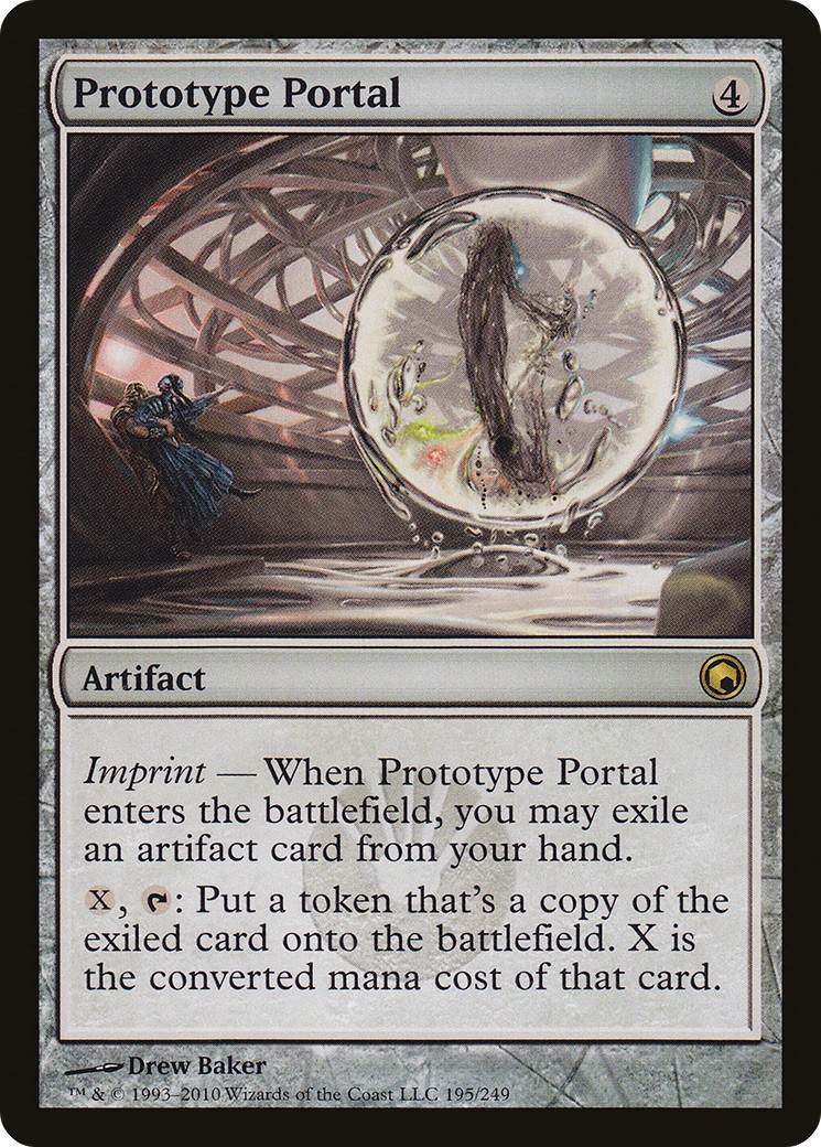2010 Magic: The Gathering Scars of Mirrodin 2010 Magic: The Gathering Scars of Mirrodin #195 trading card