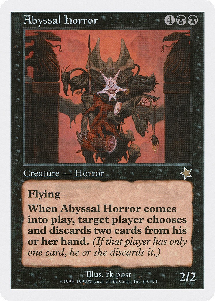 1999 Magic: The Gathering Starter 1999 Magic: The Gathering Starter #63 trading card