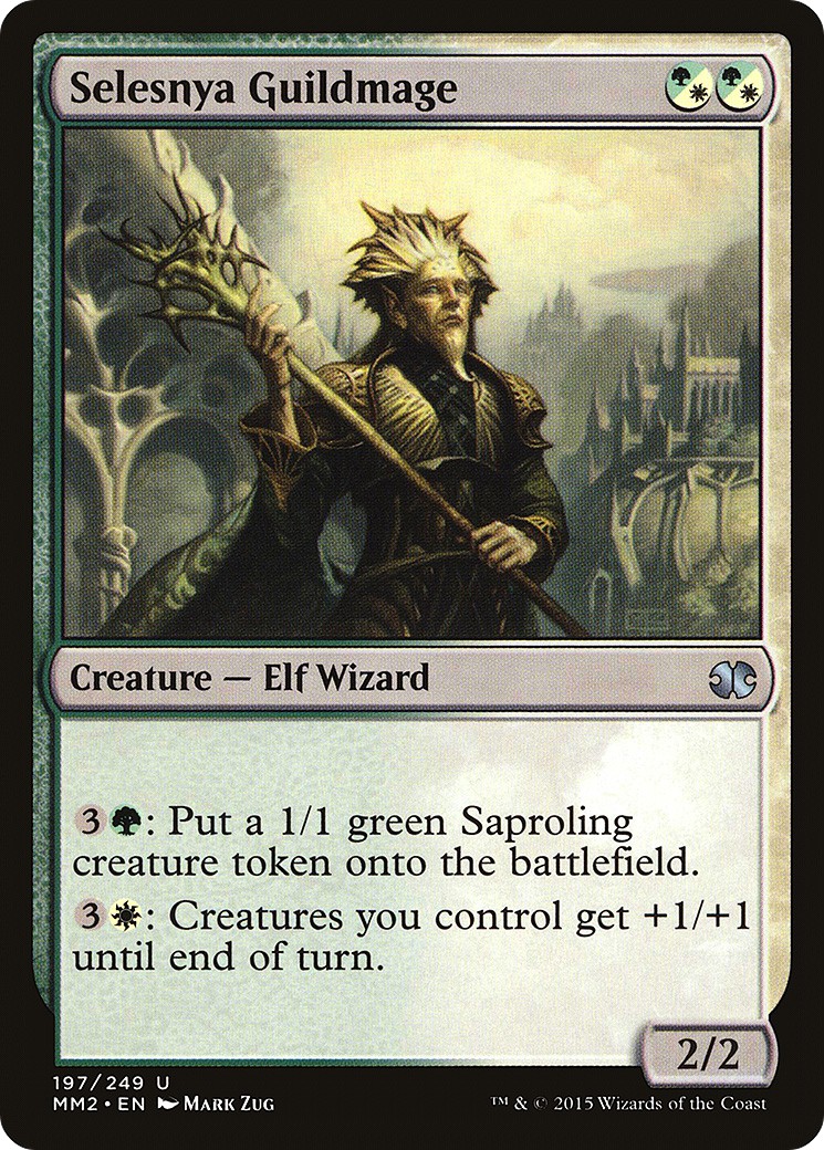 2015 Magic: The Gathering Modern Masters 2015 Magic: The Gathering Modern Masters #197 trading card