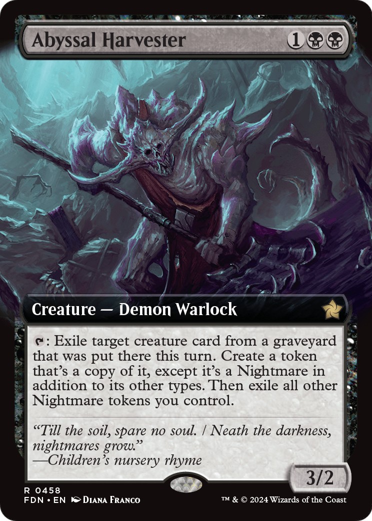 2024 Magic: The Gathering Foundations 2024 Magic: The Gathering Foundations #458 trading card