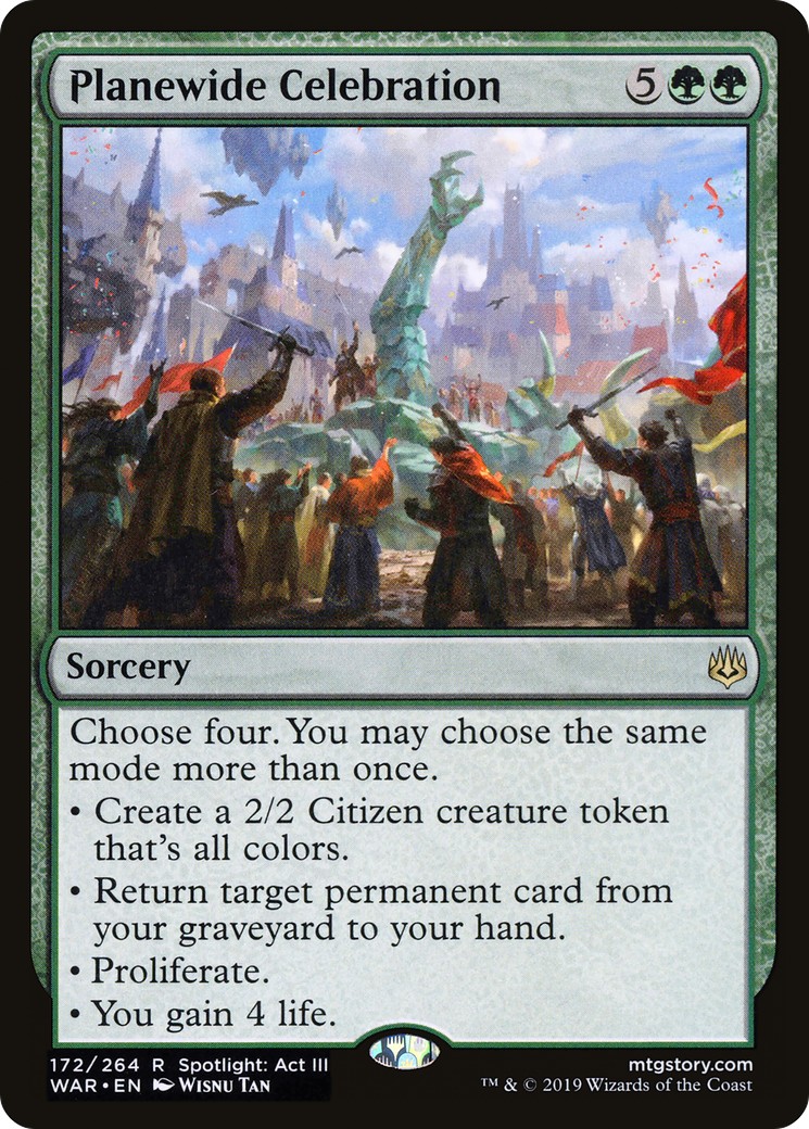 2019 Magic: The Gathering War of the Spark 2019 Magic: The Gathering War of the Spark #172 trading card
