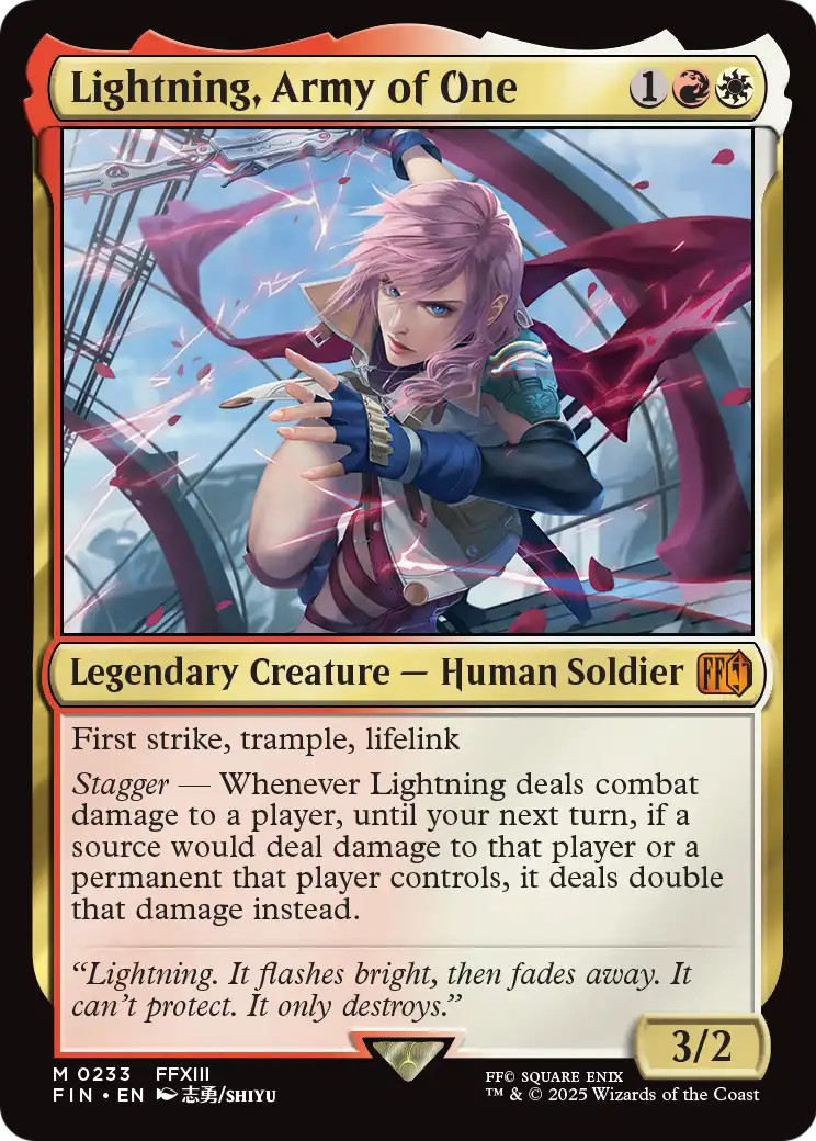 2025 Magic: The Gathering Final Fantasy 2025 Magic: The Gathering Final Fantasy #233 trading card