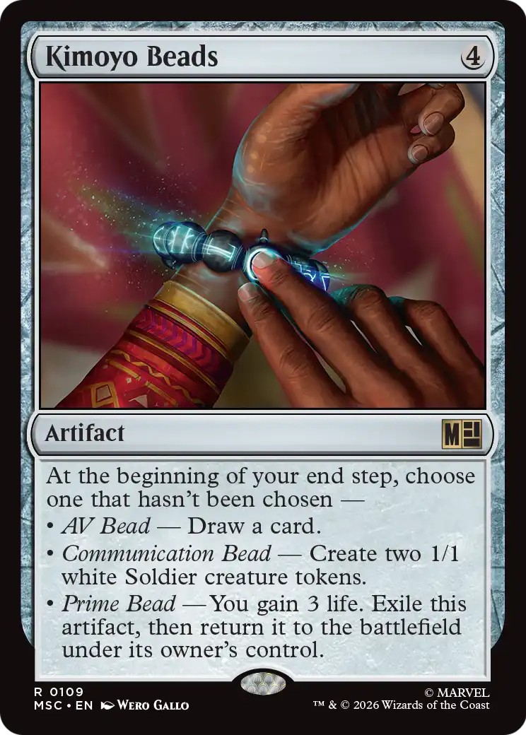 2026 Magic: The Gathering Marvel Super Heroes 2026 Magic: The Gathering Marvel Super Heroes #109 trading card