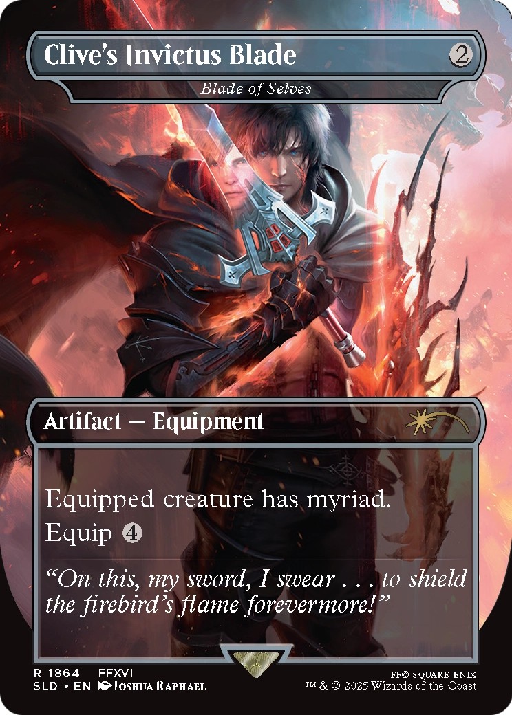 2025 Magic: The Gathering Secret Lair Drop 2025 Magic: The Gathering Secret Lair Drop #1864 trading card