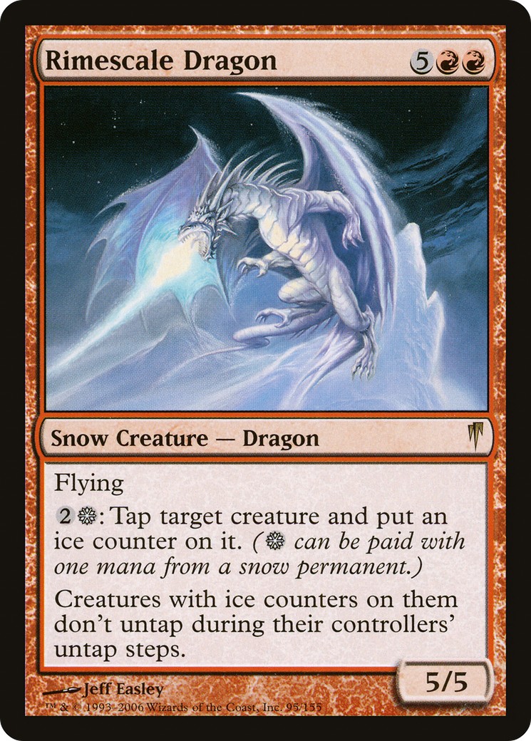 2006 Magic: The Gathering Coldsnap 2006 Magic: The Gathering Coldsnap #95 trading card