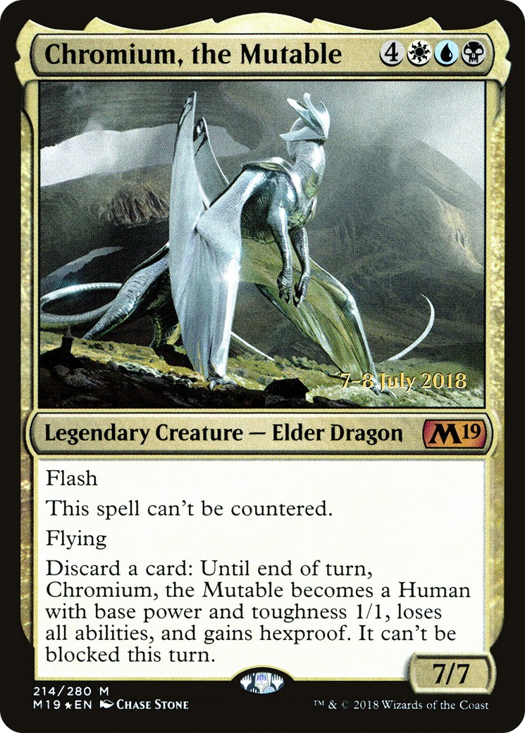 2018 Magic: The Gathering Core Set 2019 Promos 2018 Magic: The Gathering Core Set 2019 Promos #214s trading card
