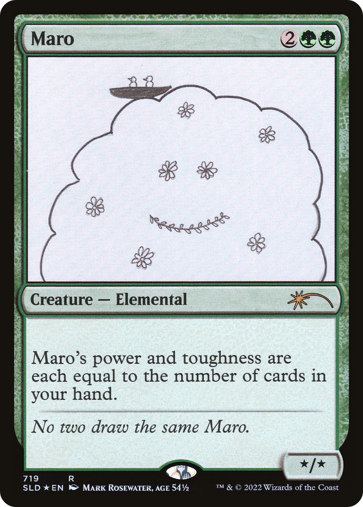 2022 Magic: The Gathering Secret Lair Drop 2022 Magic: The Gathering Secret Lair Drop #719 trading card