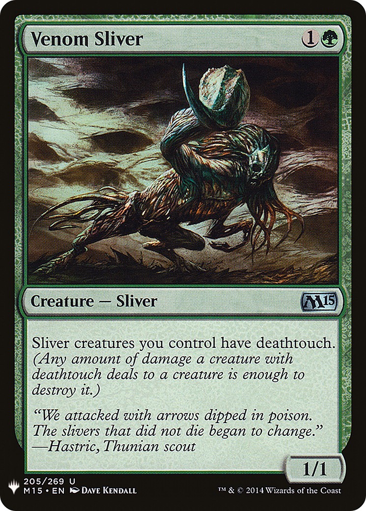 2019 Magic: The Gathering The List 2019 Magic: The Gathering The List #M15-205 trading card
