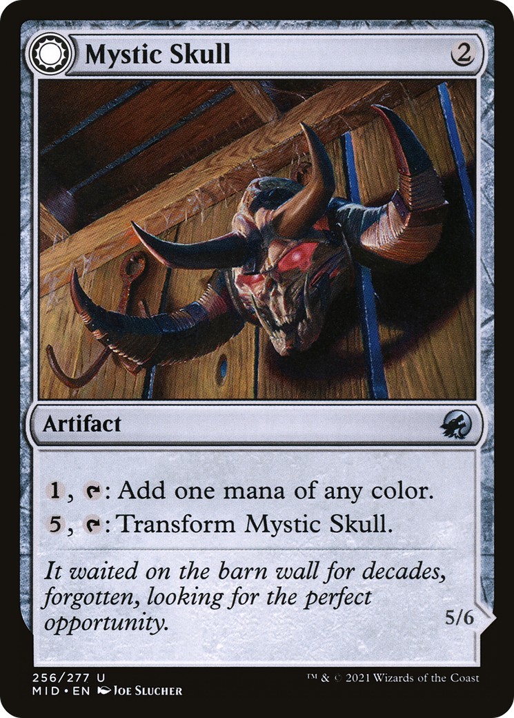 2021 Magic: The Gathering Innistrad: Midnight Hunt 2021 Magic: The Gathering Innistrad: Midnight Hunt #256 trading card