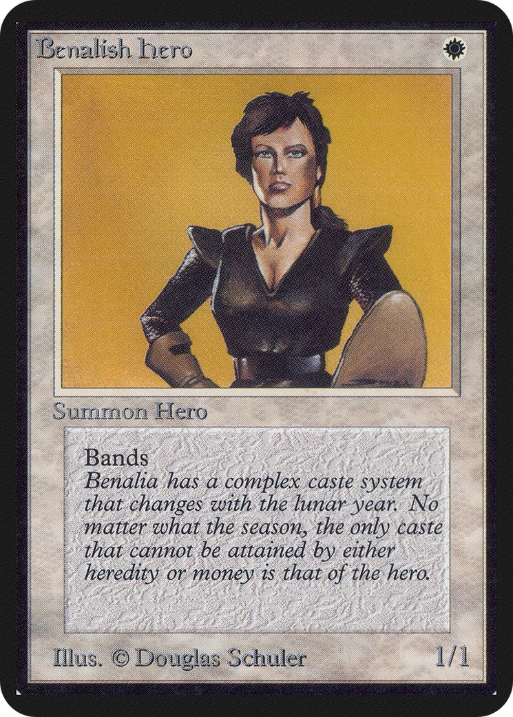 1993 Magic: The Gathering Alpha 1993 Magic: The Gathering Alpha #4 trading card