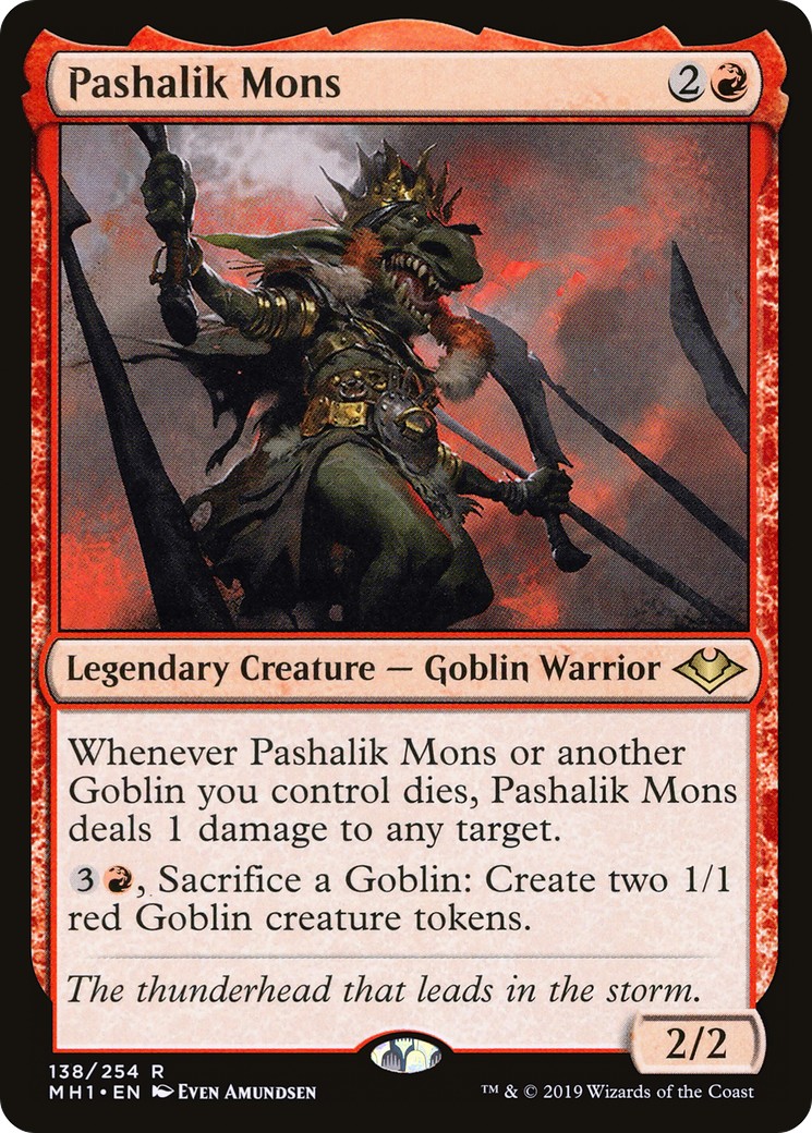2019 Magic: The Gathering Modern Horizons 2019 Magic: The Gathering Modern Horizons #138 trading card