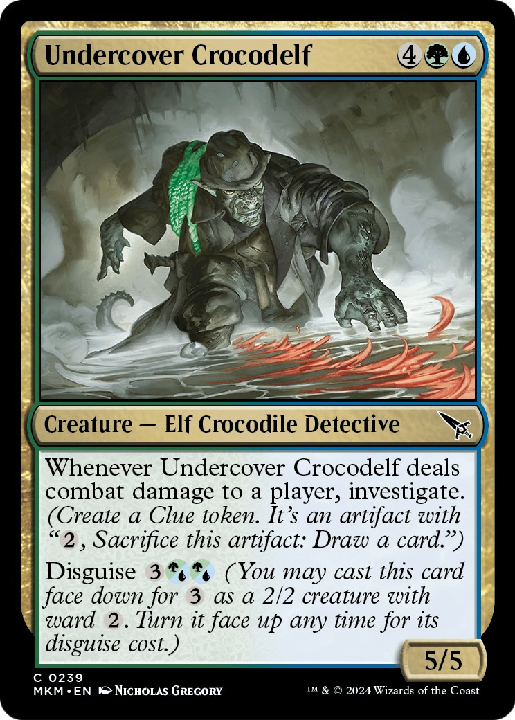 2024 Magic: The Gathering Murders at Karlov Manor 2024 Magic: The Gathering Murders at Karlov Manor #239† trading card