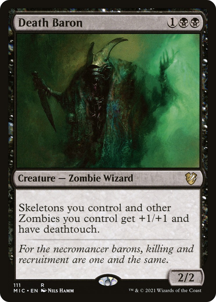 2021 Magic: The Gathering Midnight Hunt 2021 Magic: The Gathering Midnight Hunt #111 trading card