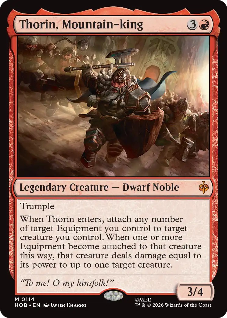 2026 Magic: The Gathering The Hobbit 2026 Magic: The Gathering The Hobbit #114 trading card