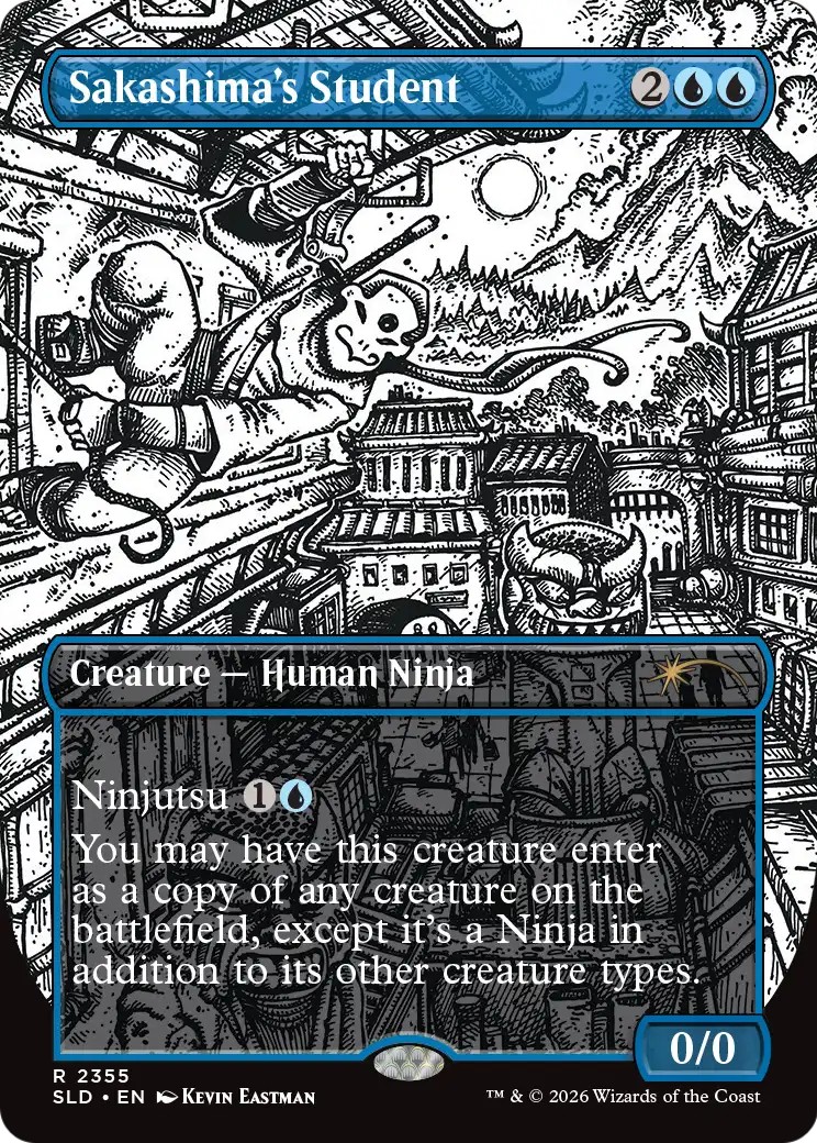 2026 Magic: The Gathering Secret Lair Drop 2026 Magic: The Gathering Secret Lair Drop #2355 trading card