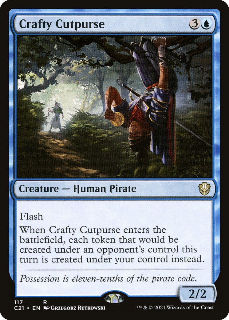 2021 Magic: The Gathering Commander 2021 Magic: The Gathering Commander #117 trading card