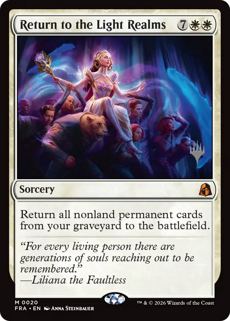 Return to the Light Realms (Mythic Rare · Normal · Promo)