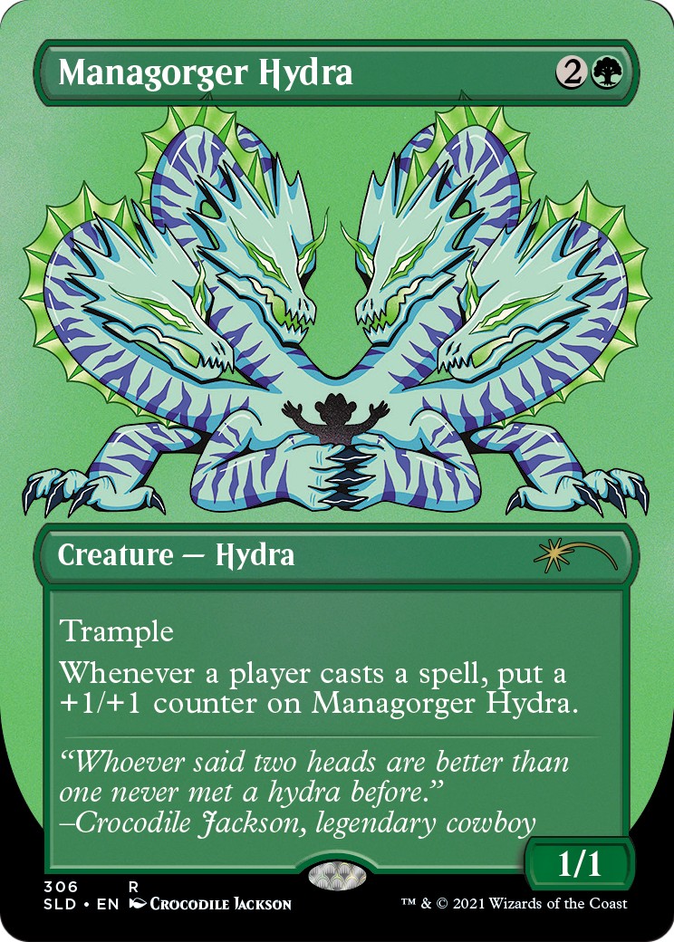2021 Magic: The Gathering Secret Lair Drop 2021 Magic: The Gathering Secret Lair Drop #306 trading card