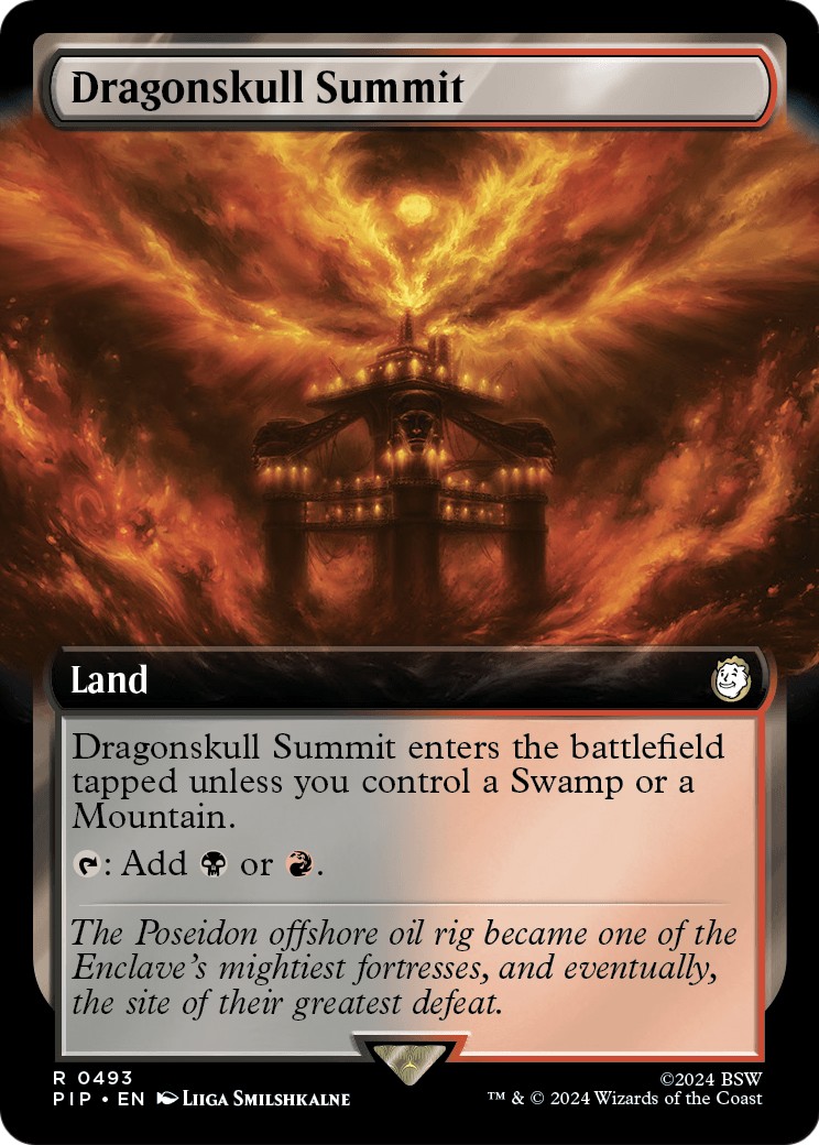 2024 Magic: The Gathering Fallout 2024 Magic: The Gathering Fallout #493 trading card